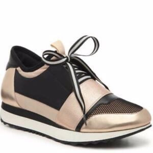 Steve Madden Rose Gold Athletic Sneakers